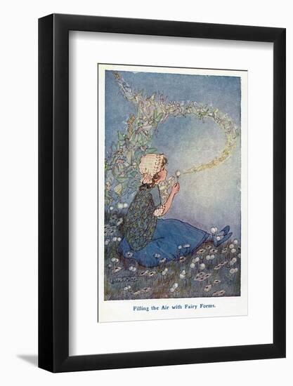 Filling the Air with Fairy Forms-Hilda T. Miller-Framed Photographic Print