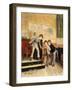 Filling the Inkwells-Theophile Emmanuel Duverger-Framed Giclee Print