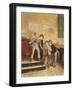 Filling the Inkwells-Theophile E. Duverger-Framed Giclee Print