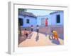 Filling Water Buckets, Rajasthan, India-Andrew Macara-Framed Giclee Print