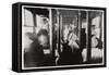 Film Company on Board Zeppelin Lz13 'Hansa, C1912-1914-null-Framed Stretched Canvas