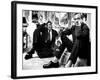 Film Director Carol Reed and Author Graham Greene Sitting on the Floor with Wine Glasses-Larry Burrows-Framed Premium Photographic Print