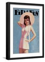 Film Fun Magazine Cover-Enoch Bolles-Framed Art Print