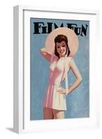 Film Fun Magazine Cover-Enoch Bolles-Framed Art Print