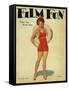 Film Fun Magazine Cover-Lantern Press-Framed Stretched Canvas