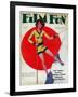 Film Fun Magazine Cover-Lantern Press-Framed Art Print