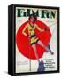 Film Fun Magazine Cover-Lantern Press-Framed Stretched Canvas