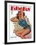 Film Fun Magazine Cover-Lantern Press-Framed Art Print