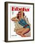 Film Fun Magazine Cover-Lantern Press-Framed Art Print