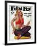 Film Fun Magazine Cover-Lantern Press-Framed Art Print