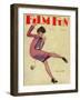 Film Fun Magazine Cover-Lantern Press-Framed Art Print