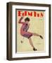 Film Fun Magazine Cover-Lantern Press-Framed Art Print