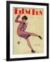 Film Fun Magazine Cover-Lantern Press-Framed Art Print