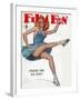 Film Fun Magazine Cover-Lantern Press-Framed Art Print