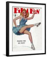 Film Fun Magazine Cover-Lantern Press-Framed Art Print