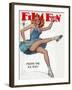 Film Fun Magazine Cover-Lantern Press-Framed Art Print