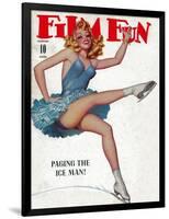 Film Fun Magazine Cover-Lantern Press-Framed Art Print