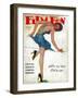 Film Fun Magazine Cover-Lantern Press-Framed Art Print