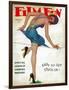 Film Fun Magazine Cover-Lantern Press-Framed Art Print