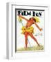 Film Fun Magazine Cover-Lantern Press-Framed Art Print