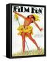 Film Fun Magazine Cover-Lantern Press-Framed Stretched Canvas