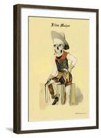 Film Major-F. Frusius M.d.-Framed Art Print