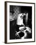 Film-Maker Dino de Laurentis Making Pasta-Carlo Bavagnoli-Framed Premium Photographic Print