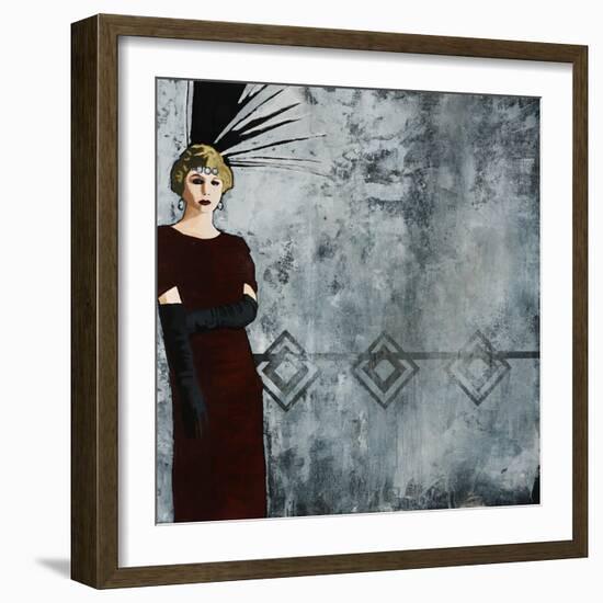 Film Noir-Clayton Rabo-Framed Giclee Print