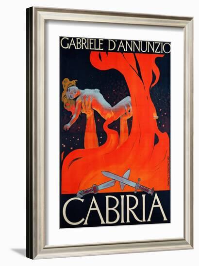 Film Poster for "Cabiria"-Ippolito Caffi-Framed Giclee Print