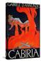 Film Poster for "Cabiria"-Ippolito Caffi-Stretched Canvas