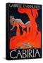Film Poster for "Cabiria"-Ippolito Caffi-Framed Stretched Canvas