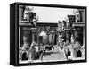 Film Set: Intolerance, 1916-D.W. Griffith-Framed Stretched Canvas