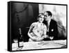 Film Still: Couple-null-Framed Stretched Canvas