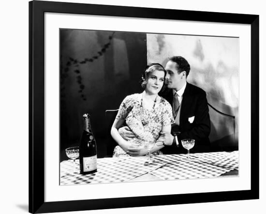 Film Still: Couple-null-Framed Giclee Print