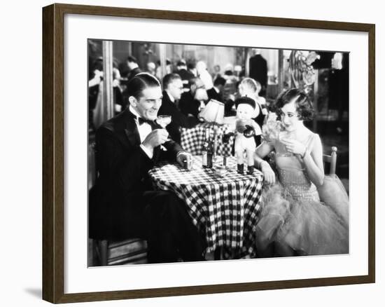 Film Still: Eating & Drinking-null-Framed Photographic Print