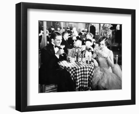 Film Still: Eating & Drinking-null-Framed Photographic Print