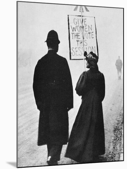 Film Still: Suffragette-null-Mounted Photographic Print