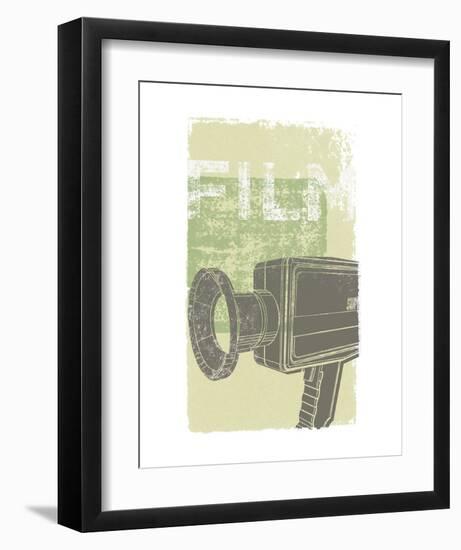 Film-John W^ Golden-Framed Art Print