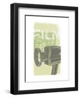 Film-John W Golden-Framed Premium Giclee Print