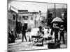 Filming in Hollywood, 1916-null-Mounted Photo