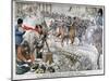 Filming in Manchuria During the Russo-Japanese War, 1904-null-Mounted Giclee Print