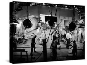 Filming Set Located in the Desilu Studio-null-Stretched Canvas