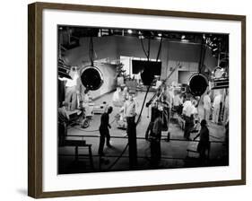 Filming Set Located in the Desilu Studio-null-Framed Photographic Print