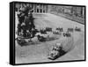 Filming the Chariot Race from 'Ben-Hur', 1925 (B/W Photo)-American Photographer-Framed Stretched Canvas