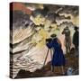 Filming Vesuvius 1922-null-Stretched Canvas