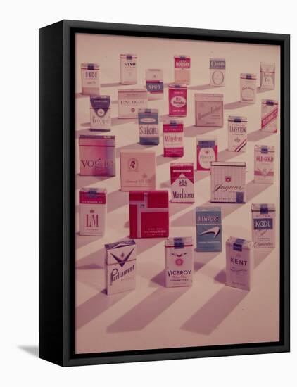 Filter Cigarettes-Walter Sanders-Framed Stretched Canvas