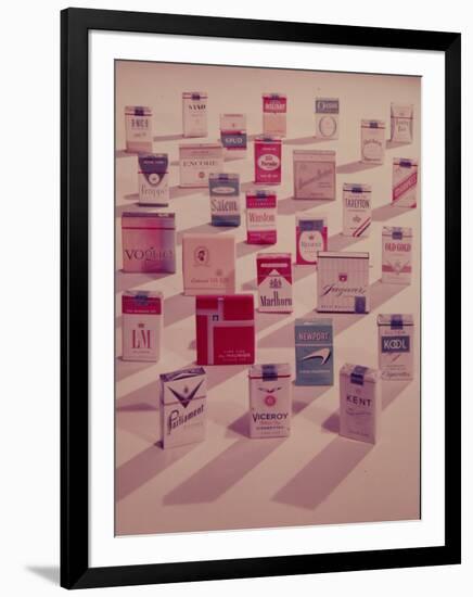 Filter Cigarettes-Walter Sanders-Framed Photographic Print