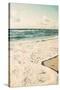 Filtered Beach Photo II-Gail Peck-Stretched Canvas