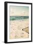 Filtered Beach Photo II-Gail Peck-Framed Premium Photographic Print