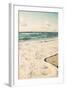 Filtered Beach Photo II-Gail Peck-Framed Photographic Print